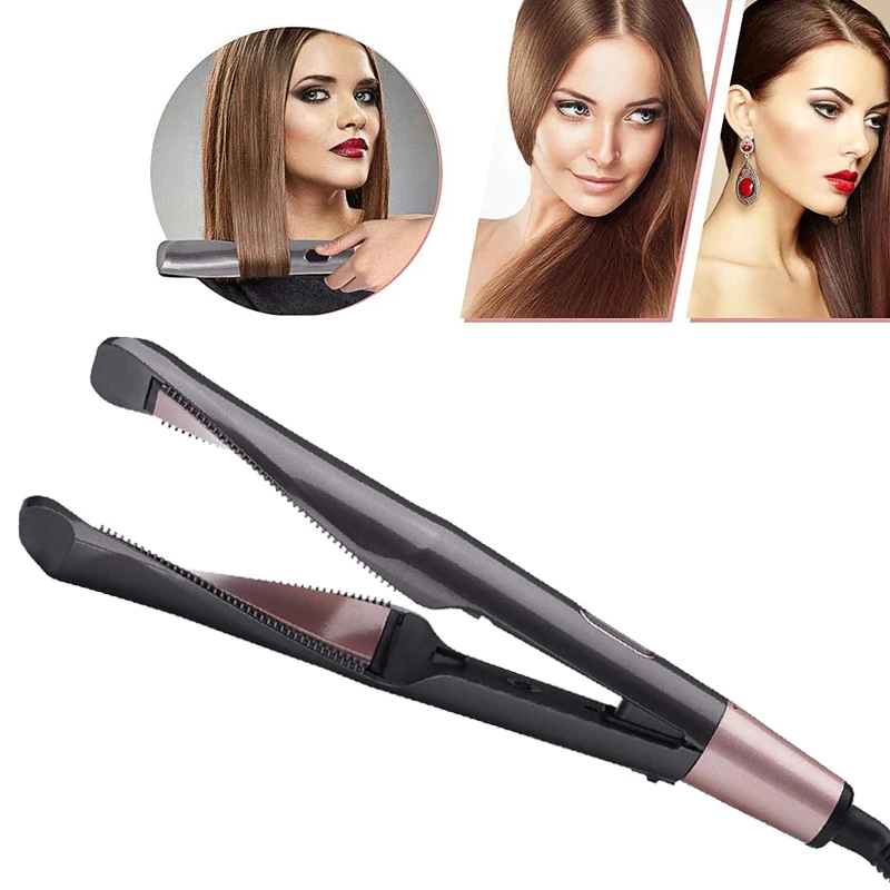 Hot Selling and Useful Twisted Flat Iron Two in One Hair Curler Curler and Straightener Magic Curler
